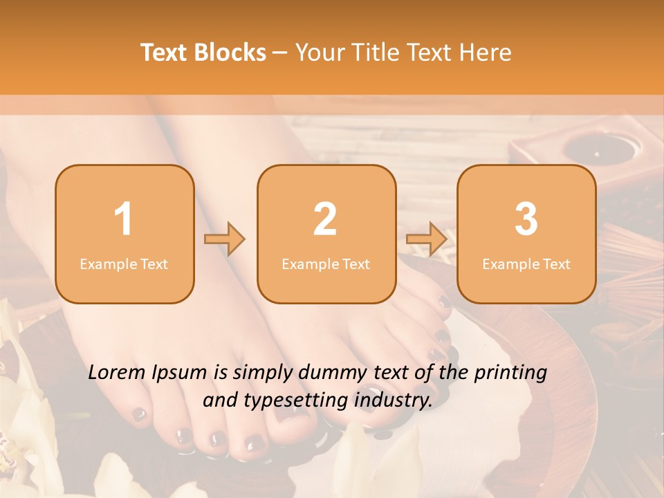 Masseur Health Color PowerPoint Template