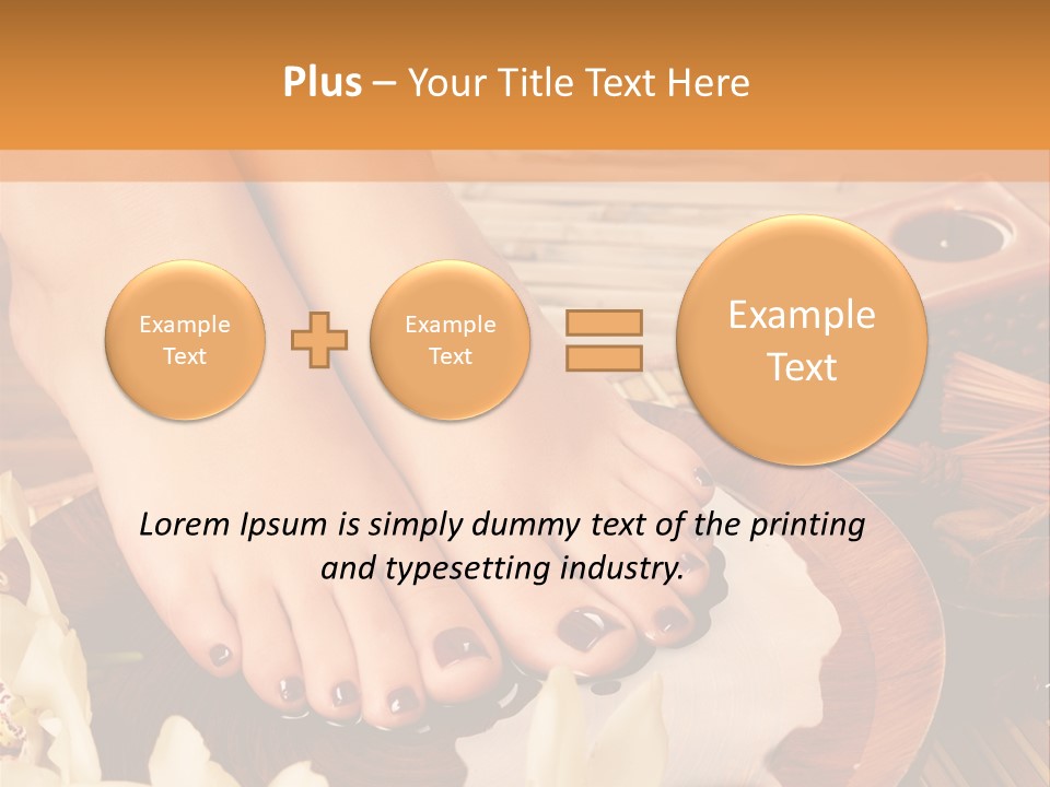 Masseur Health Color PowerPoint Template