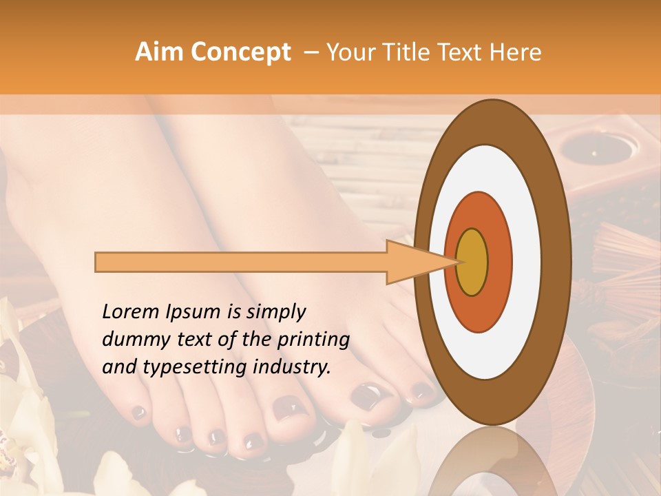 Masseur Health Color PowerPoint Template