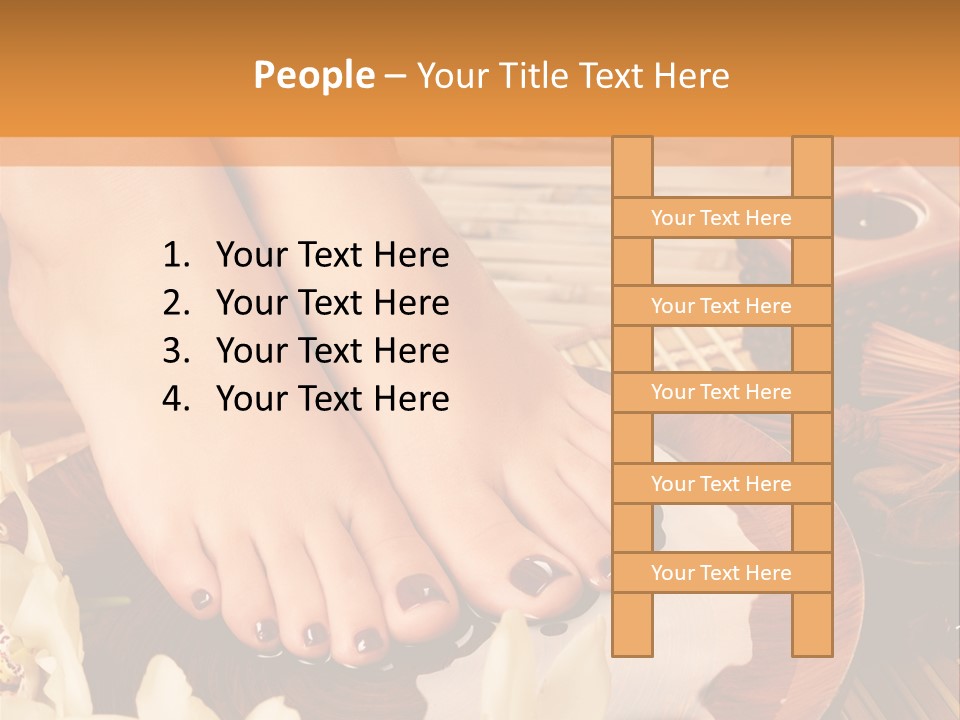 Masseur Health Color PowerPoint Template