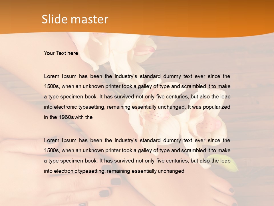 Nail Health Healthy PowerPoint Template