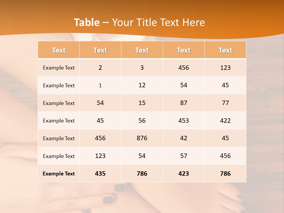 Nail Health Healthy PowerPoint Template