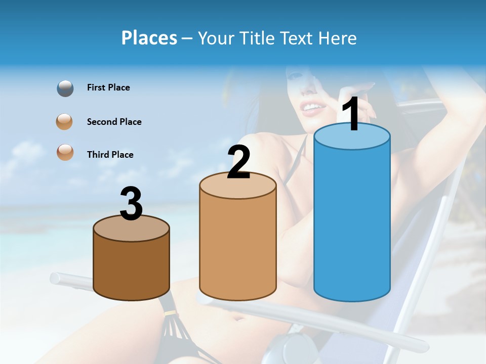 Life Summer Happiness PowerPoint Template