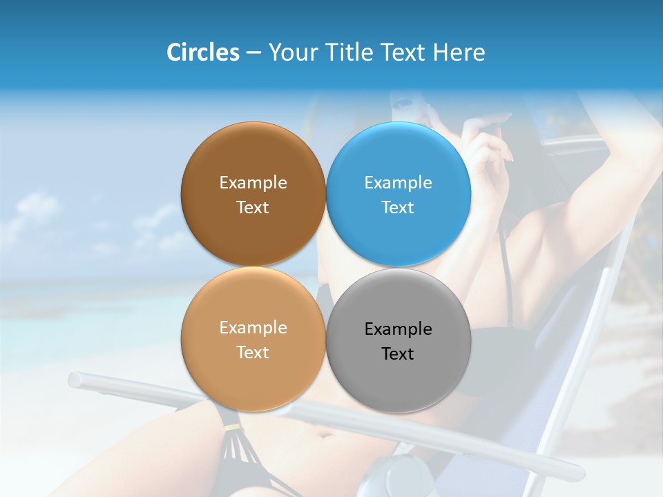 Life Summer Happiness PowerPoint Template