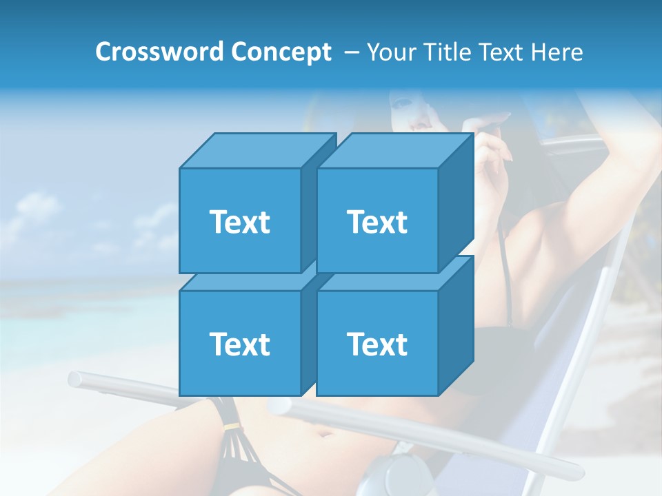 Life Summer Happiness PowerPoint Template