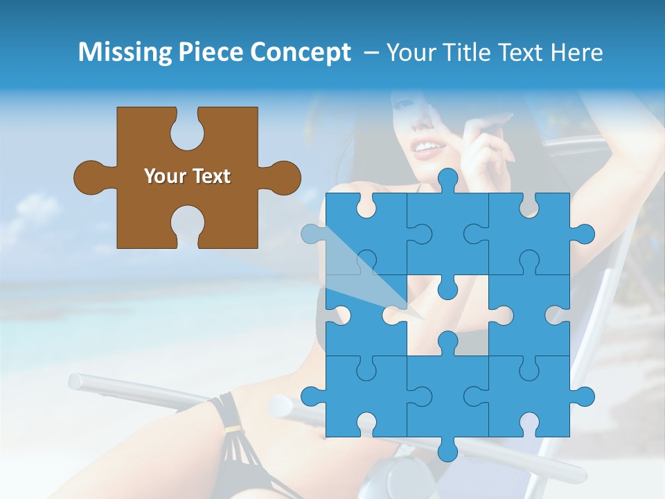 Life Summer Happiness PowerPoint Template