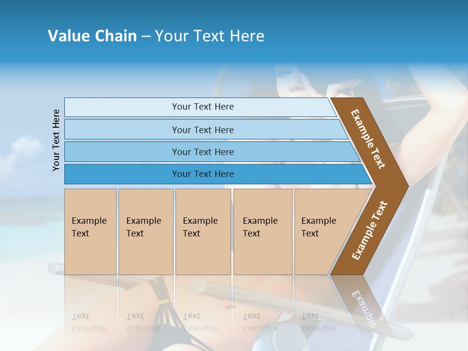 Life Summer Happiness PowerPoint Template