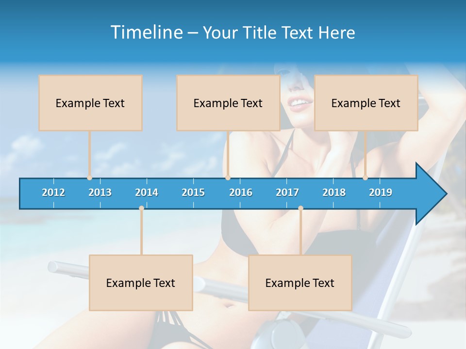 Life Summer Happiness PowerPoint Template