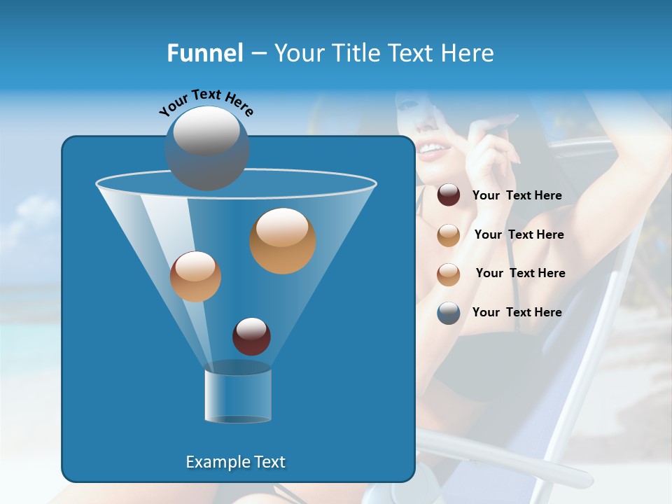 Life Summer Happiness PowerPoint Template