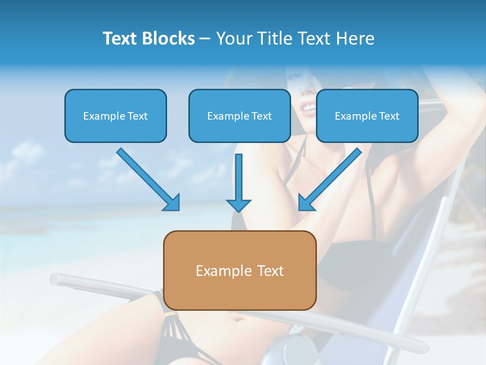 Life Summer Happiness PowerPoint Template