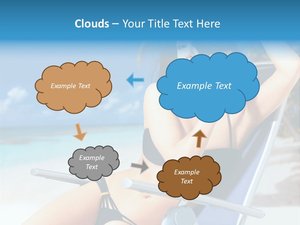 Life Summer Happiness PowerPoint Template