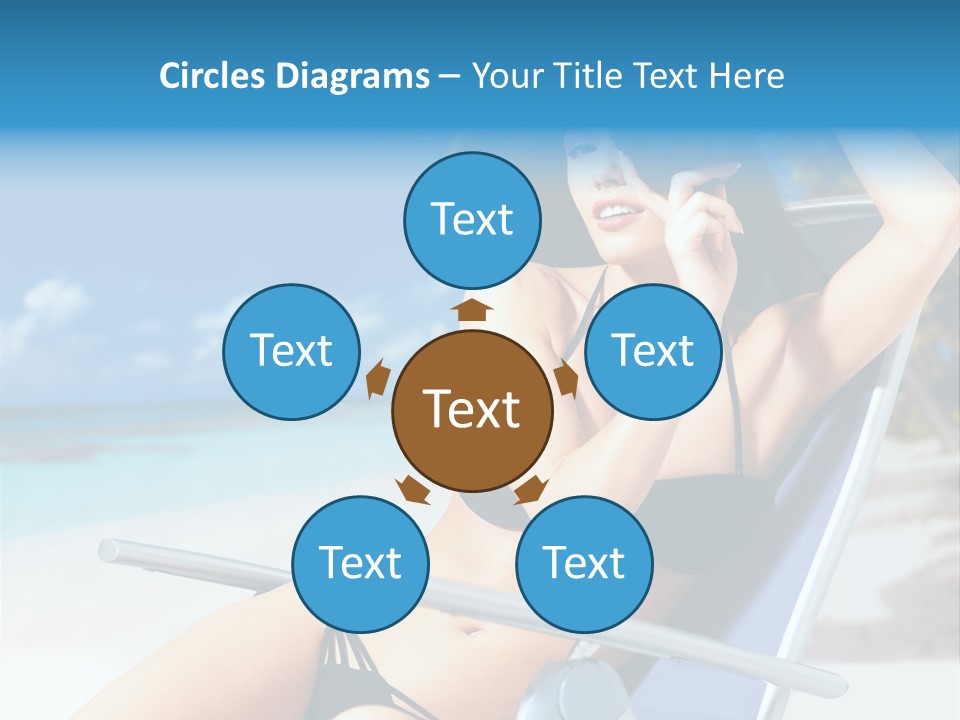 Life Summer Happiness PowerPoint Template