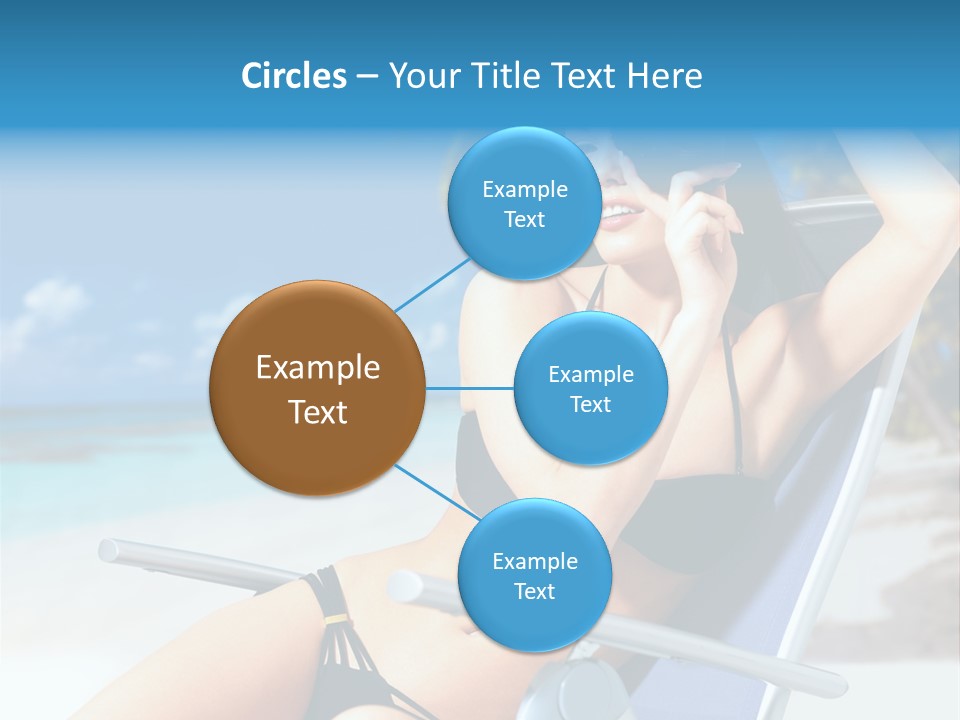 Life Summer Happiness PowerPoint Template