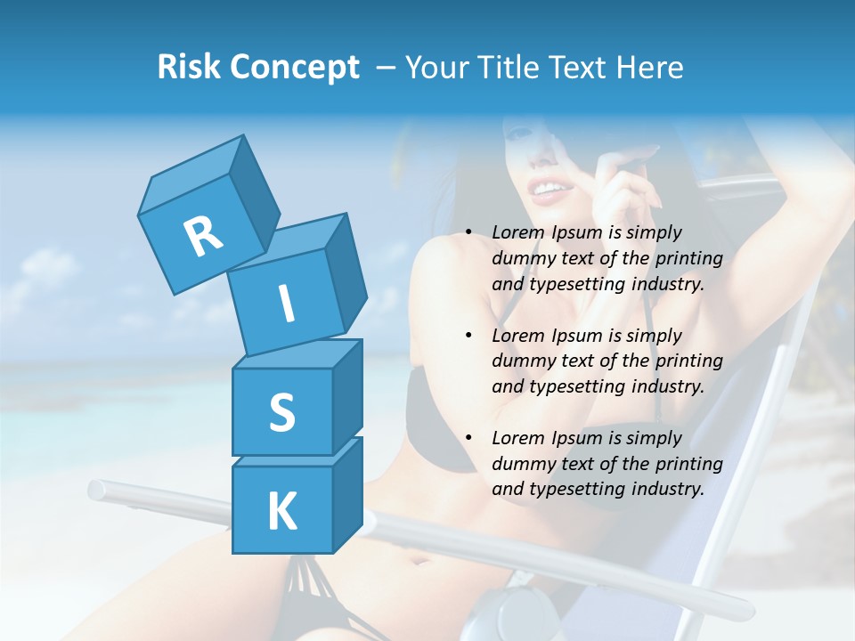 Life Summer Happiness PowerPoint Template