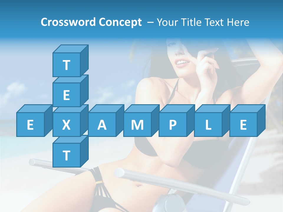 Life Summer Happiness PowerPoint Template