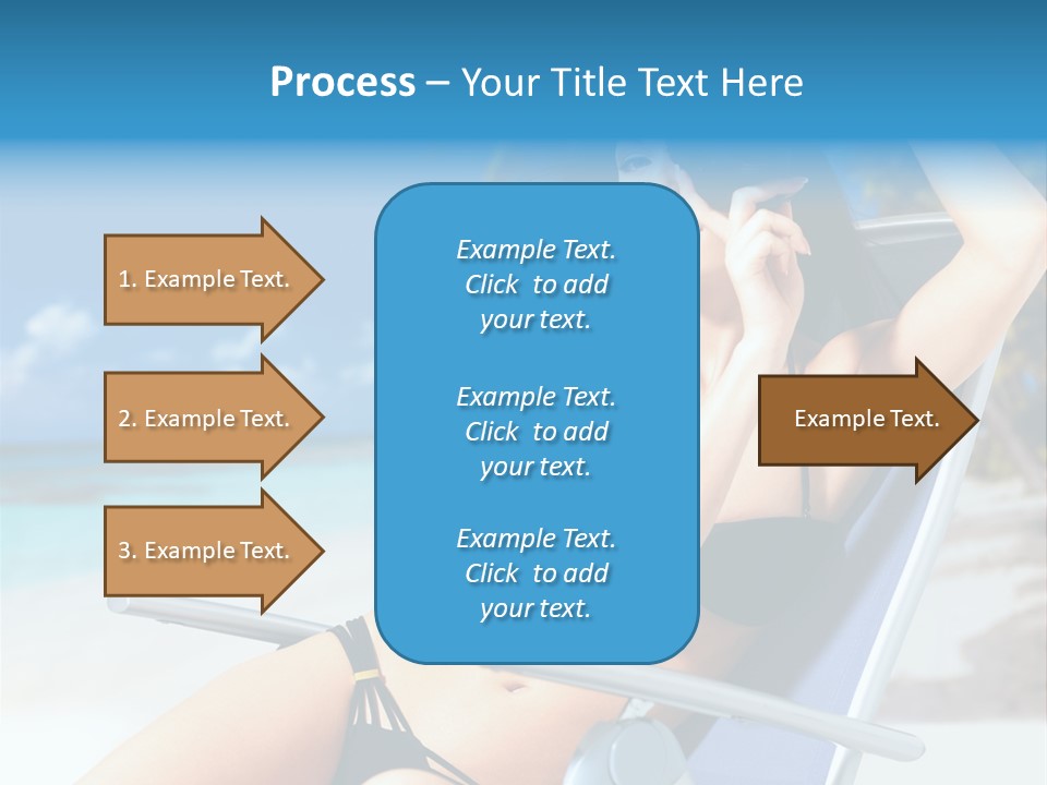 Life Summer Happiness PowerPoint Template