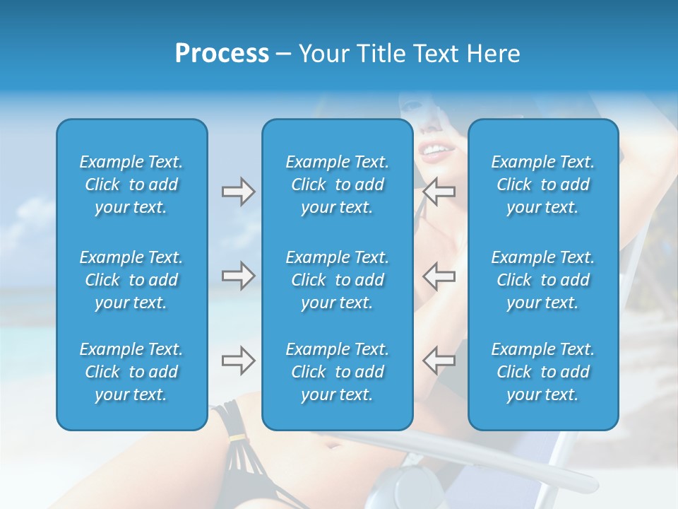 Life Summer Happiness PowerPoint Template