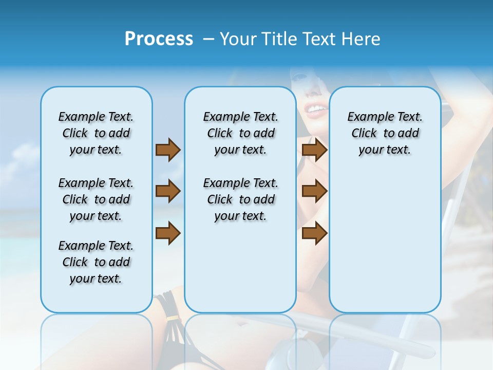 Life Summer Happiness PowerPoint Template