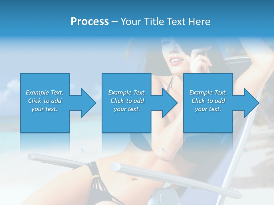 Life Summer Happiness PowerPoint Template