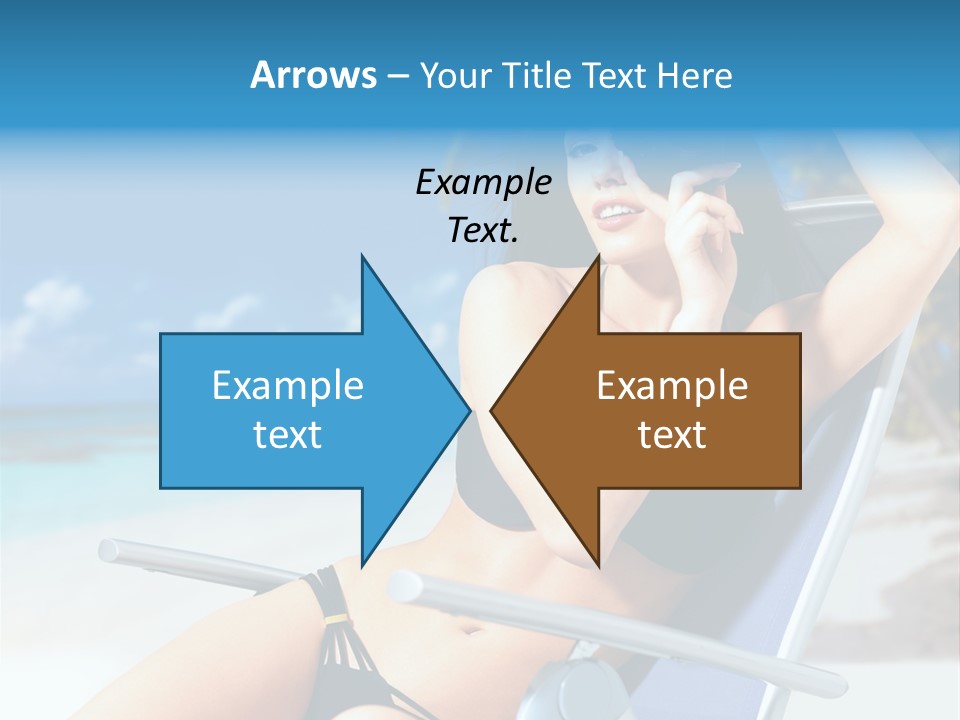 Life Summer Happiness PowerPoint Template