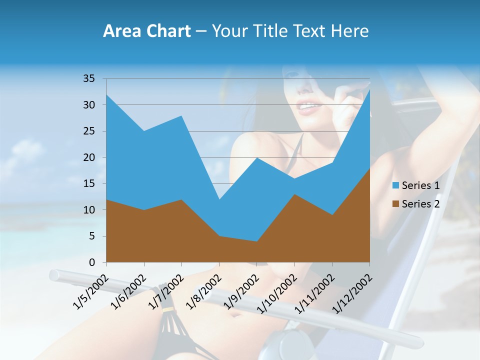 Life Summer Happiness PowerPoint Template