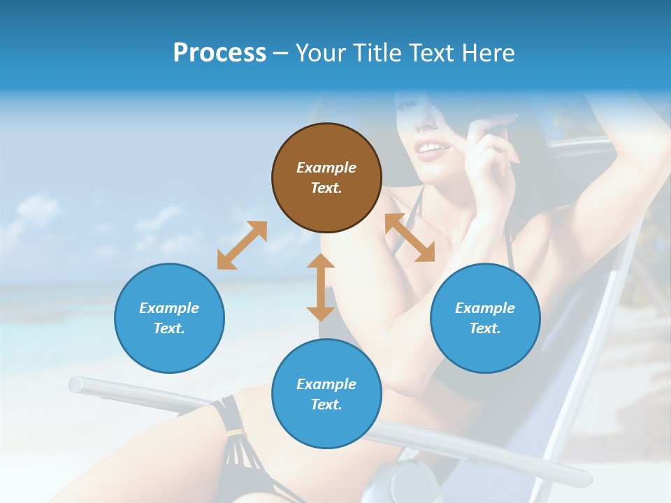 Life Summer Happiness PowerPoint Template