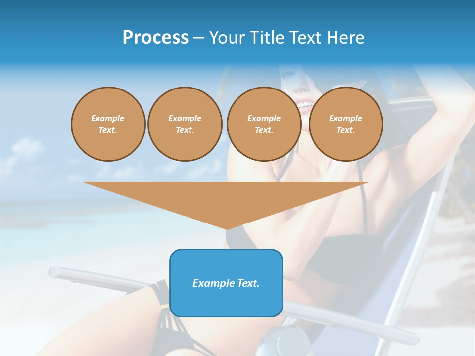 Life Summer Happiness PowerPoint Template