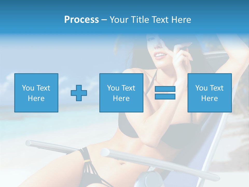 Life Summer Happiness PowerPoint Template