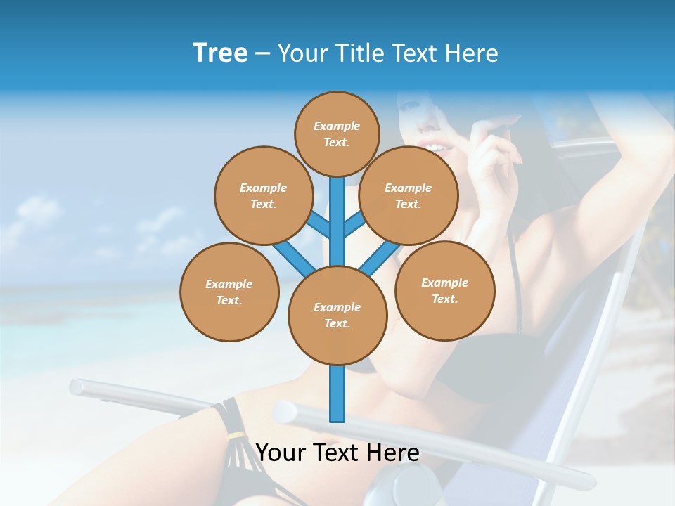 Life Summer Happiness PowerPoint Template