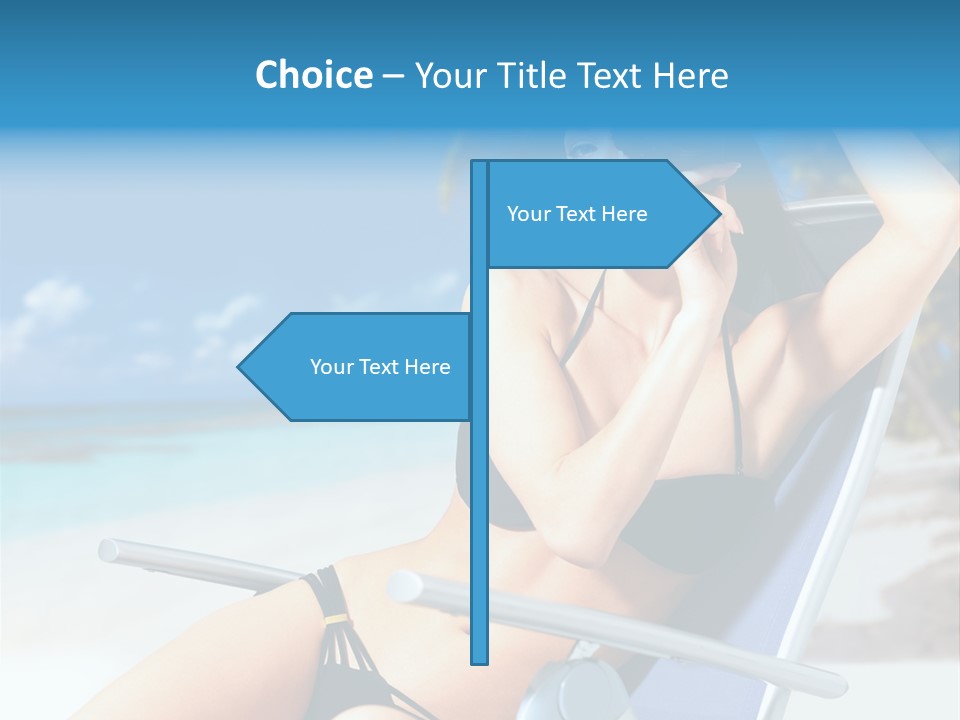 Life Summer Happiness PowerPoint Template