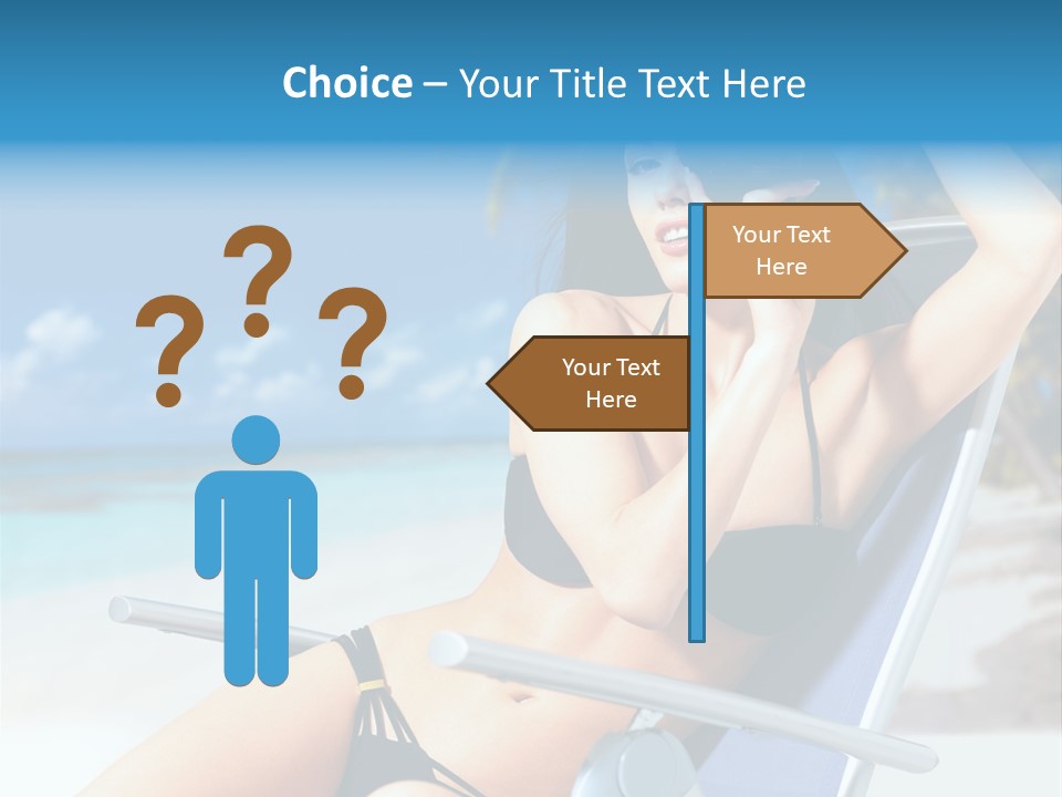 Life Summer Happiness PowerPoint Template