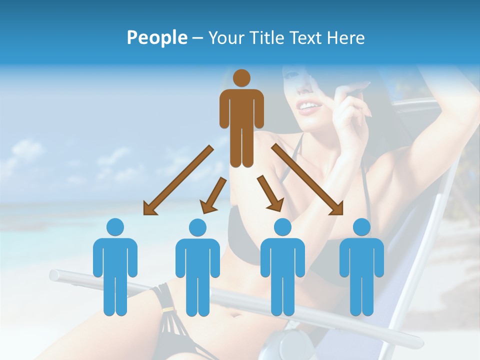 Life Summer Happiness PowerPoint Template