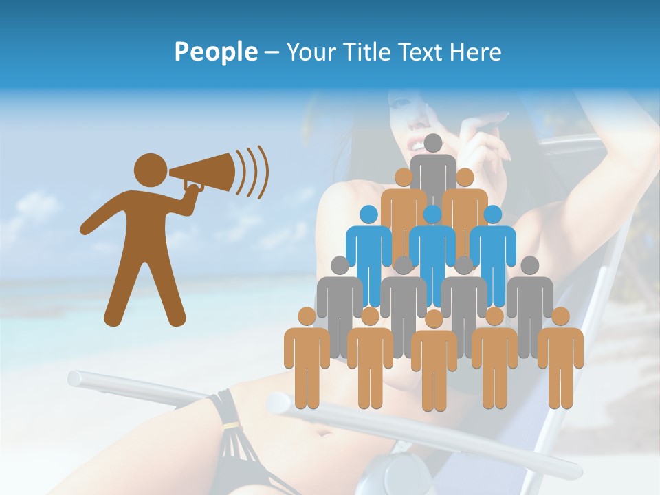 Life Summer Happiness PowerPoint Template