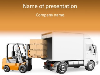 Pallet Handling Moving PowerPoint Template