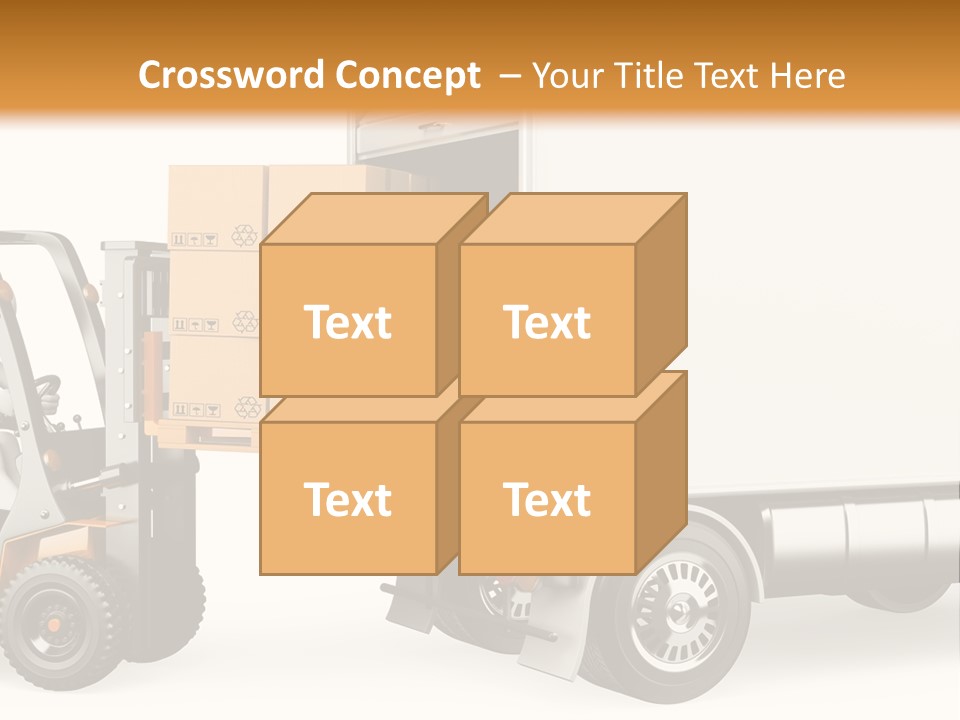 Pallet Handling Moving PowerPoint Template