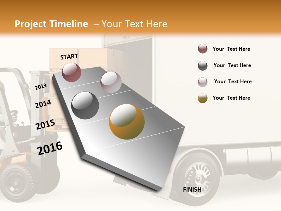 Pallet Handling Moving PowerPoint Template