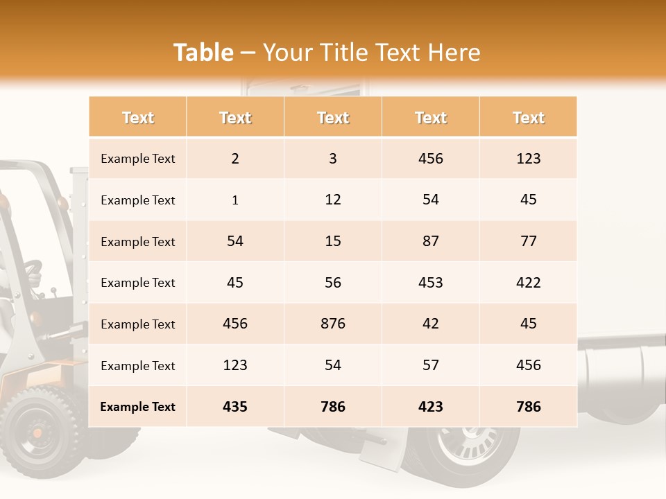 Pallet Handling Moving PowerPoint Template