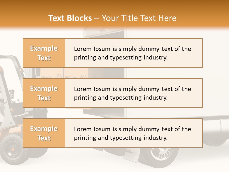 Pallet Handling Moving PowerPoint Template