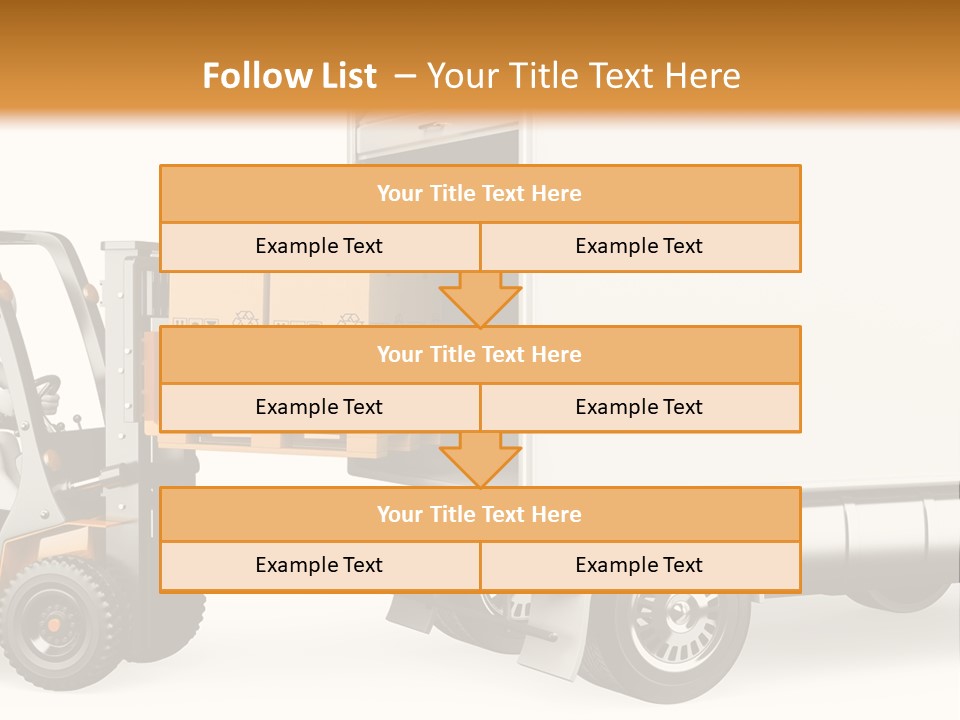 Pallet Handling Moving PowerPoint Template