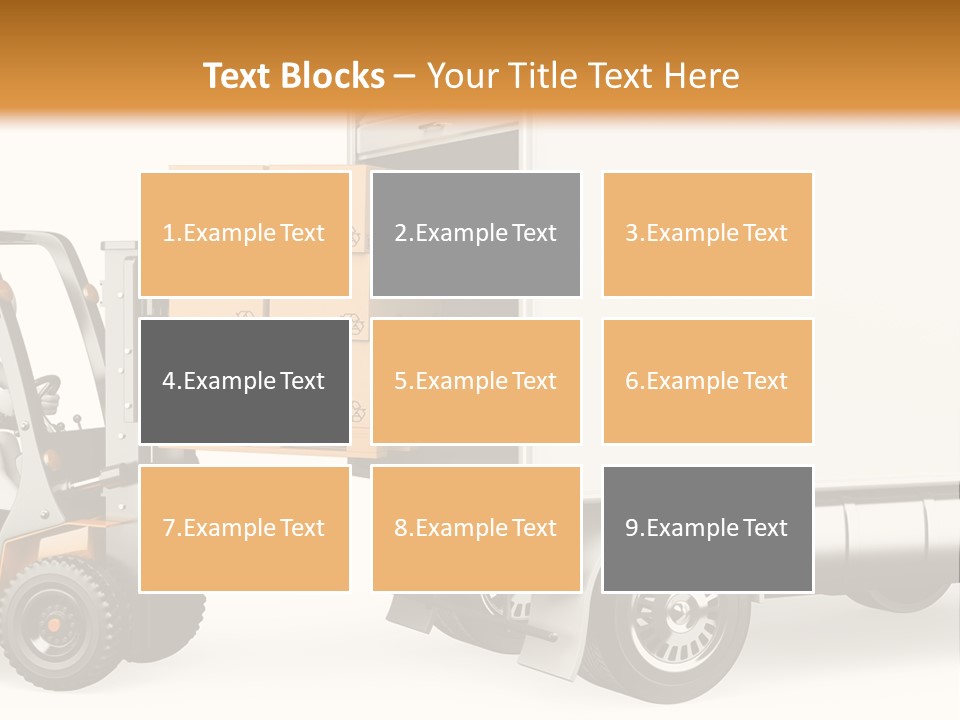 Pallet Handling Moving PowerPoint Template