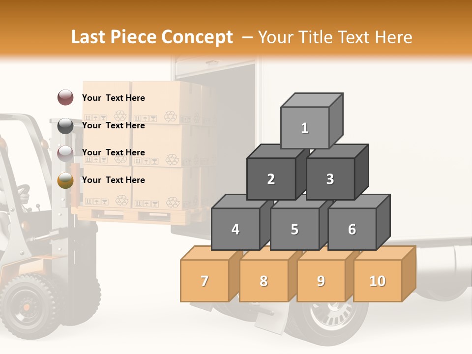 Pallet Handling Moving PowerPoint Template