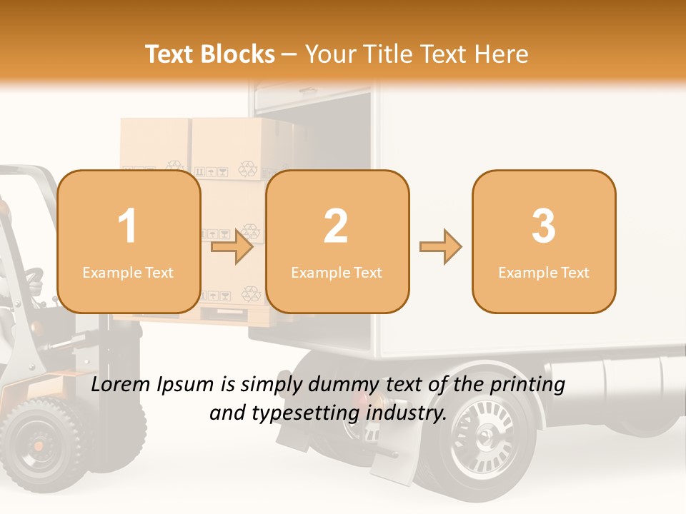 Pallet Handling Moving PowerPoint Template