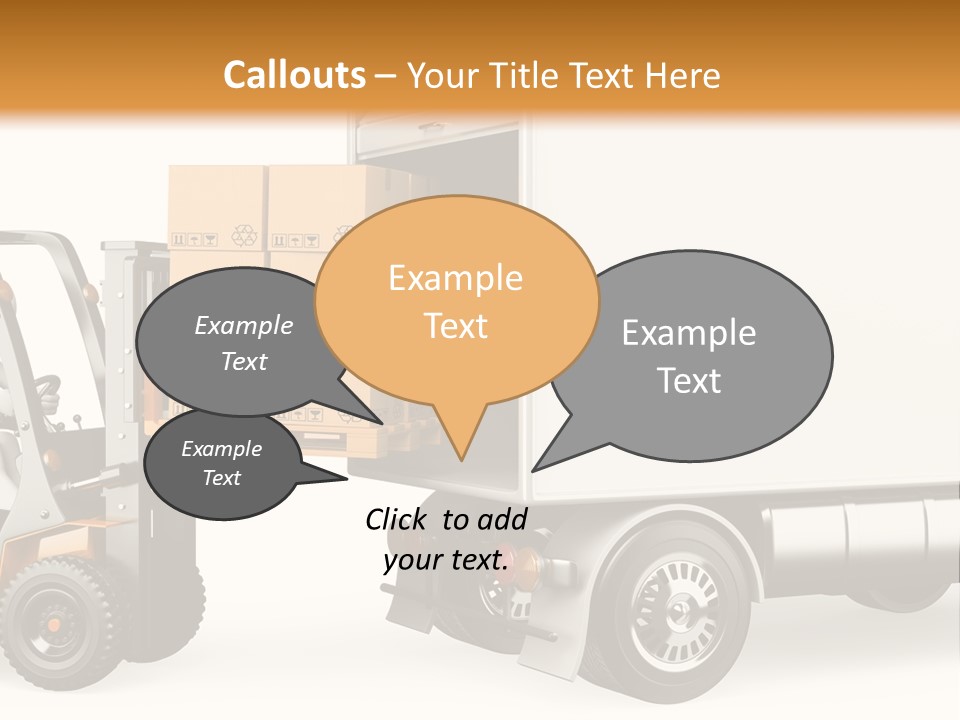 Pallet Handling Moving PowerPoint Template
