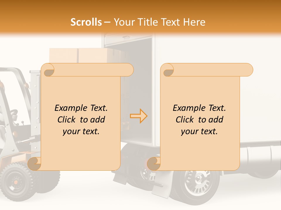 Pallet Handling Moving PowerPoint Template