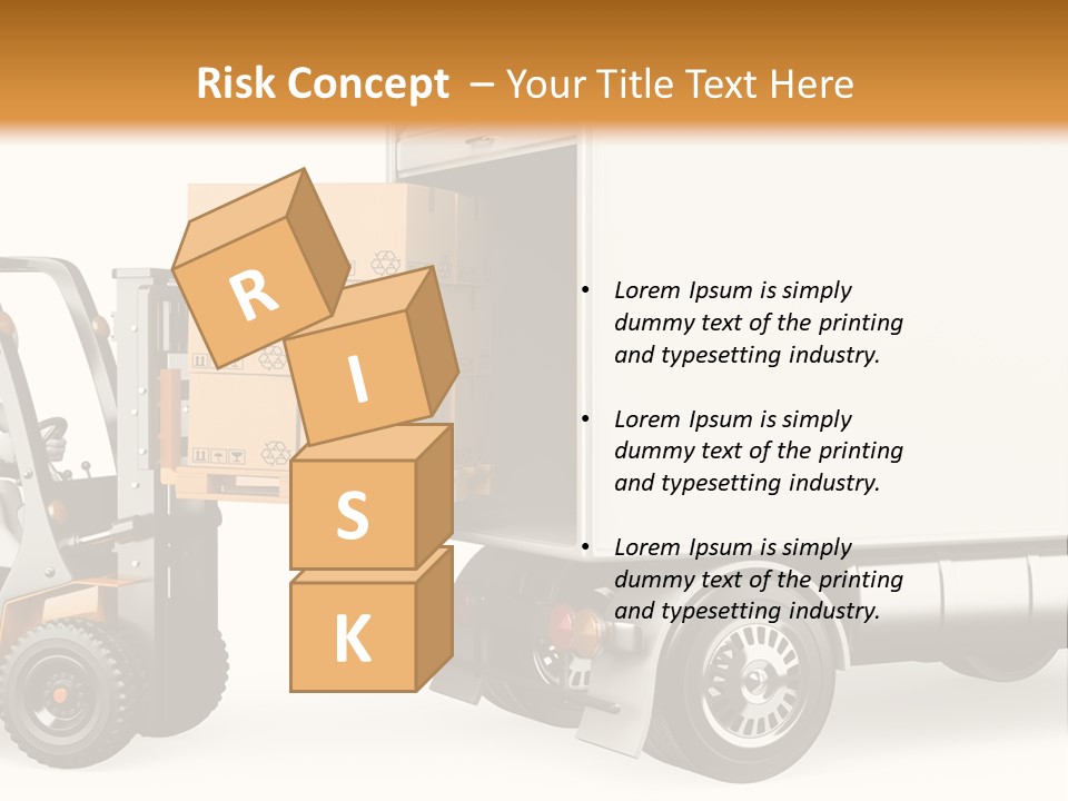Pallet Handling Moving PowerPoint Template