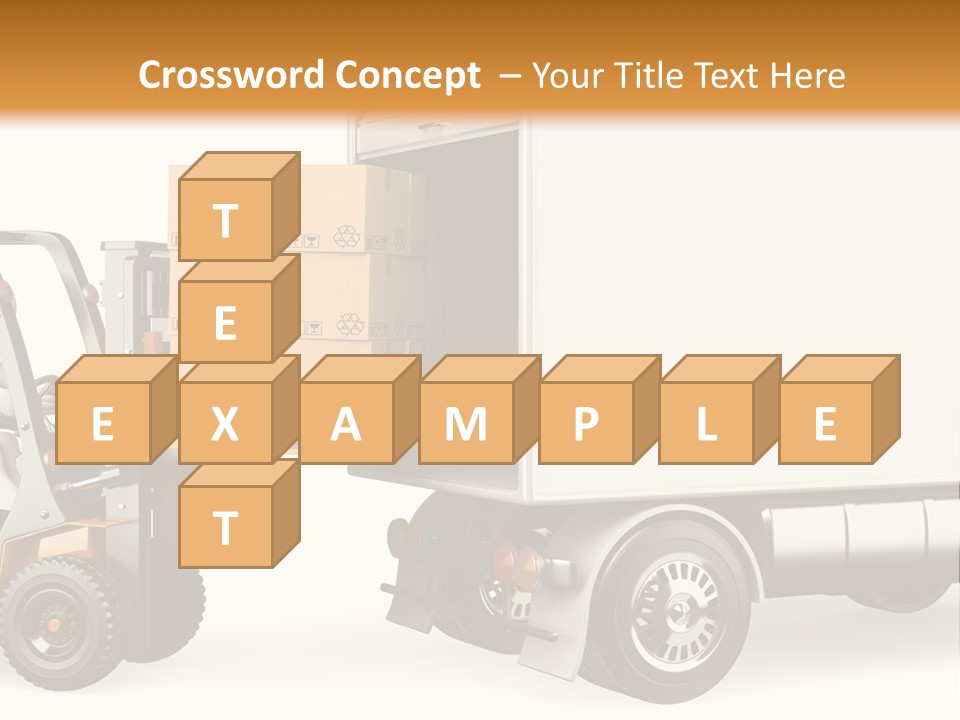 Pallet Handling Moving PowerPoint Template