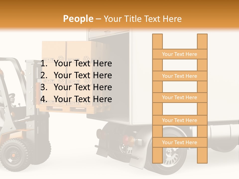 Pallet Handling Moving PowerPoint Template