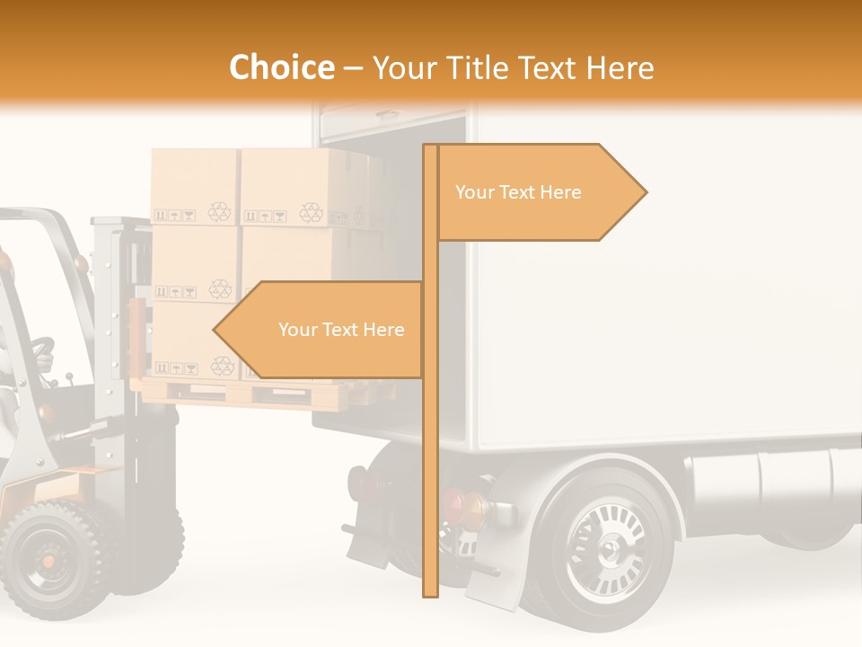 Pallet Handling Moving PowerPoint Template
