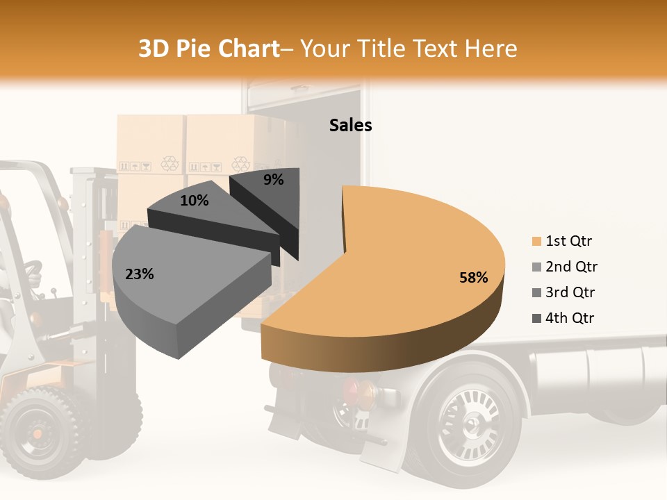 Pallet Handling Moving PowerPoint Template