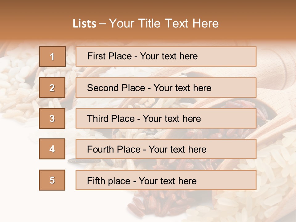 Collection Grain Wooden PowerPoint Template